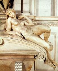 Het Graf van Lorenzo de Medici (detail)